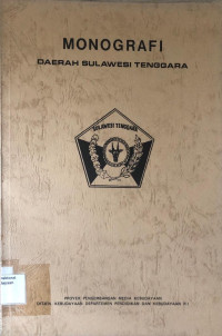 Monografi Daerah Sulawesi Tenggara