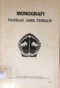 Monografi Daerah Jawa Tengah