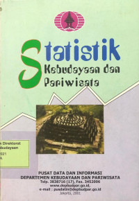 Statistik Kebudayaan dan Pariwisata 2001