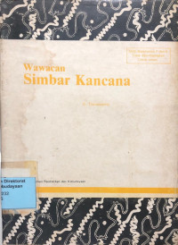 Image of Wawacan Simbar Kancana