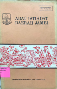 Image of Adat istiadat Daerah Jambi