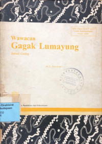 Image of Wawacan Gagak Lumayung