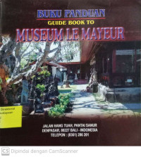 Image of Buku Panduan Museum Le Mayeur