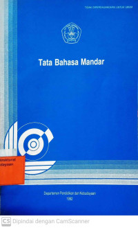 Image of Tata Bahasa Mandar