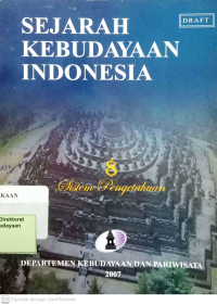 Image of Sejarah Kebudayaan Indonesia 8 Sistem Pengetahuan
