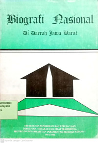 Image of Biografi Nasional Di Daerah Jawa Barat