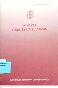 Hikayat Raja Syaif Zulyazan