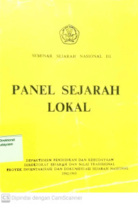 Image of Seminar Sejarah Nasional III Panel Sejarah Lokal
