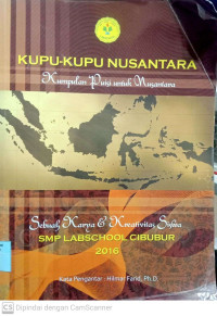 Kupu-Kupu Nusantara: Kumpulan Puisi untuk Nusantara
