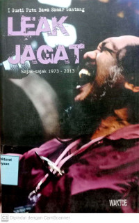 Image of Leak Jagat: Sajak-sajak 1973 - 2013