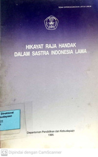 Image of Hikayat Raja Handak Dalam Sastra Indonesia Lama
