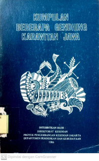 Kumpulan Beberapa gendhing Karawitan Jawa