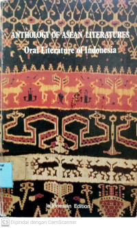 Anthology of ASEAN Literatures: Oral literature of Indonesia