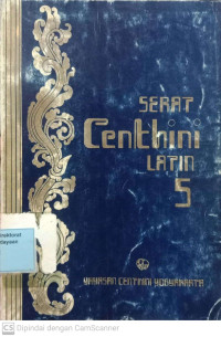 Image of Serat Centhini Latin 5