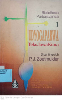 Image of Udyogaparwa: Teks Jawa Kuna