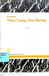 Image of Wawacan Nimu Luang Tina Burang