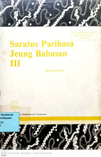 Image of Saratus Paribasa Jeung Babasan III