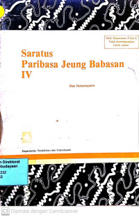 Image of Saratus Paribasa Jeung Babasan IV