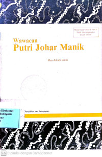 Image of Wawacan Putri Johar Manik
