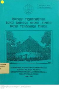 Image of Rumah tradisional suku bangsa Atoni-Timor Nusa Tenggara Timur