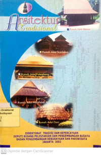Image of Arsitektur Tradisional: Manado, Sumbawa, Palembang, Minahasa, Dani