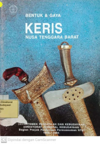 Image of Bentuk & Gaya Keris Nusa tenggara Barat