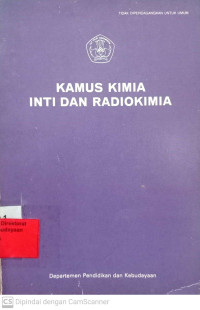 Image of Kamus Kimia Inti Dan Radiokimia