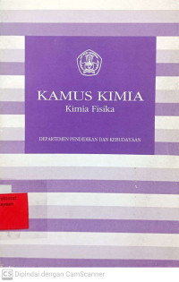 Image of Kamus Kimia : Kimia Fisika