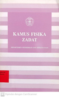 Image of Kamus Fisika Zadat