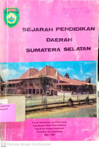 Image of Sejarah pendidikan daerah Sumatera selatan