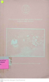 Image of Peranan Pasar Pada Masyarakat Pedesaan Daerah Jawa Tengah