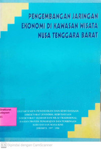 Image of Pengembangan Jaringan Ekonomi Di Kawasan Wisata Nusa Tenggara Barat