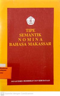 Image of Tipe Semantik Nomina Bahasa Makassar