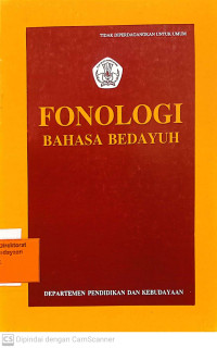 Image of Fonologi Bahasa Bedayuh