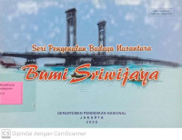 Image of Seri Pengenalan Budaya Nusantara Bumi Sriwijaya