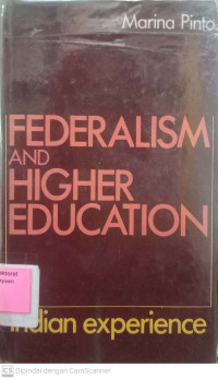 Federalism And Higher Education