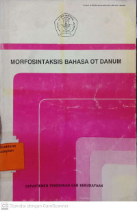 Morfosintaksis Bahasa OT Danum