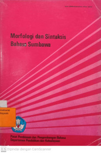 Image of Morfologi dan Sintaksis Bahasa Sumbawa