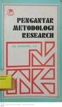 Image of Pengantar Metodologi Research