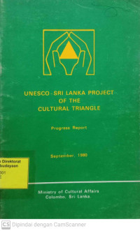 Unesco - Sri Lanka Project of the Cultural Triangle