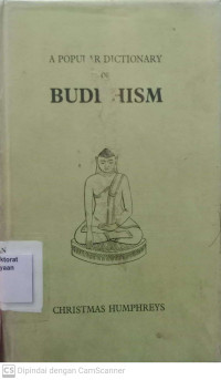 Image of A Popular Dictionary of Buddhism