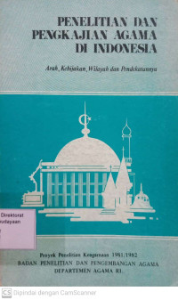 Image of Penelitian dan Pengkajian Agama di Indonesia
