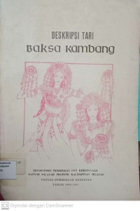 Image of Deskripsi Tari Baksa Kambang