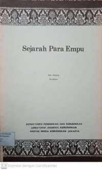 Image of Sejarah Para Empu