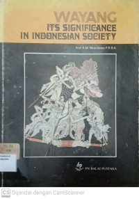 Image of Wayang: Its Significance in Indonesian Society