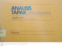 Analisis Tapak : Pembuatan diagram informasi bagi perancangan arsitektur