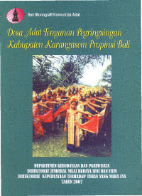 Image of Desa Adat Tenganan Pegringsingan Kabupaten Karangasem Propinsi Bali