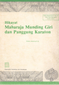 Image of Hikayat Maharaja Munding Giri dan Panggung Karaton