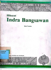 Image of Hikayat Indra Bangsawan
