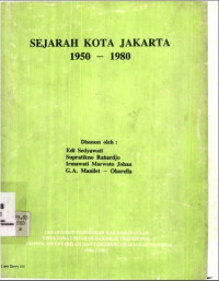 Image of Sejarah Kota jakarta 1950-1980